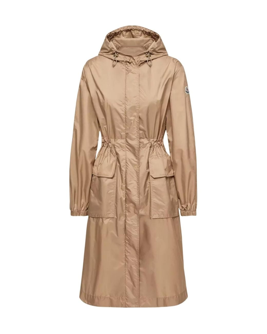 Moncler Natural Hiengos Hooded Coat