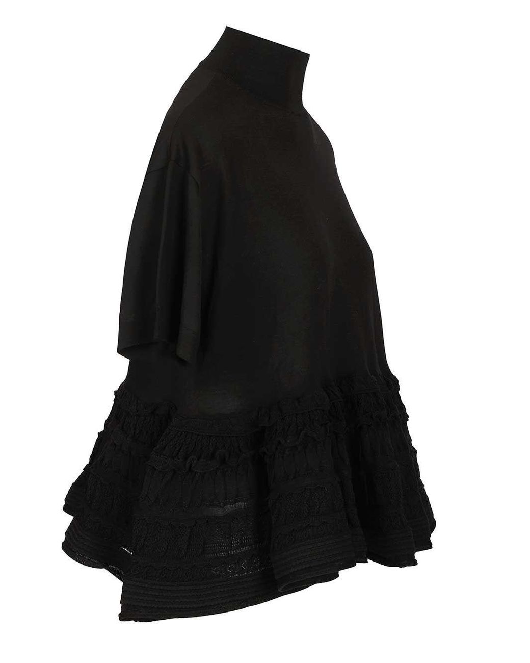Alaïa Black Alaïa Crinoline Top