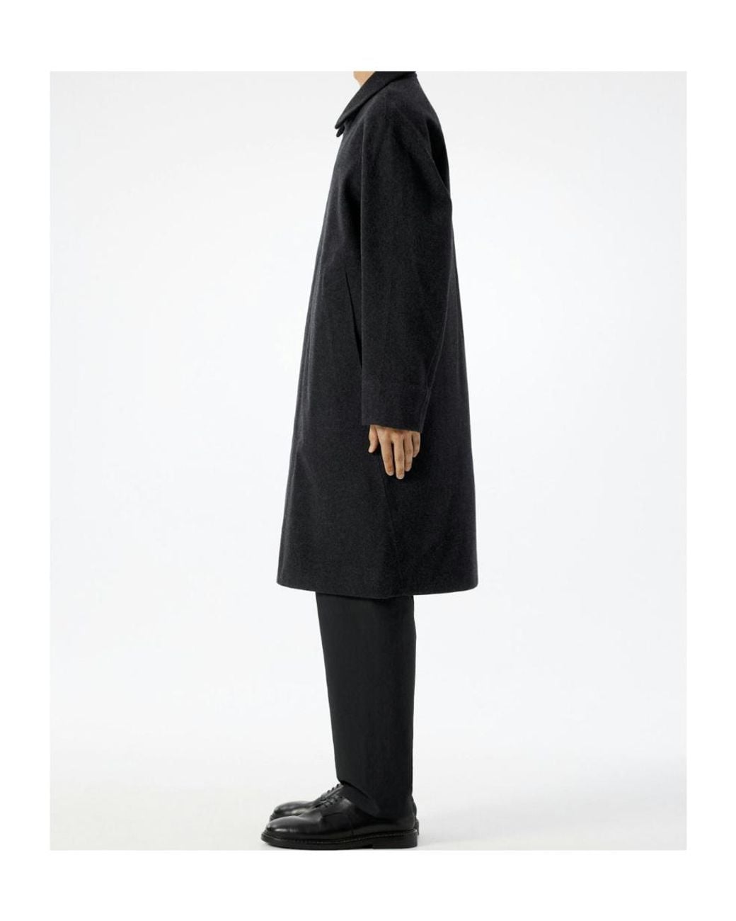 Veilance Blue Alar Wool Coat for men