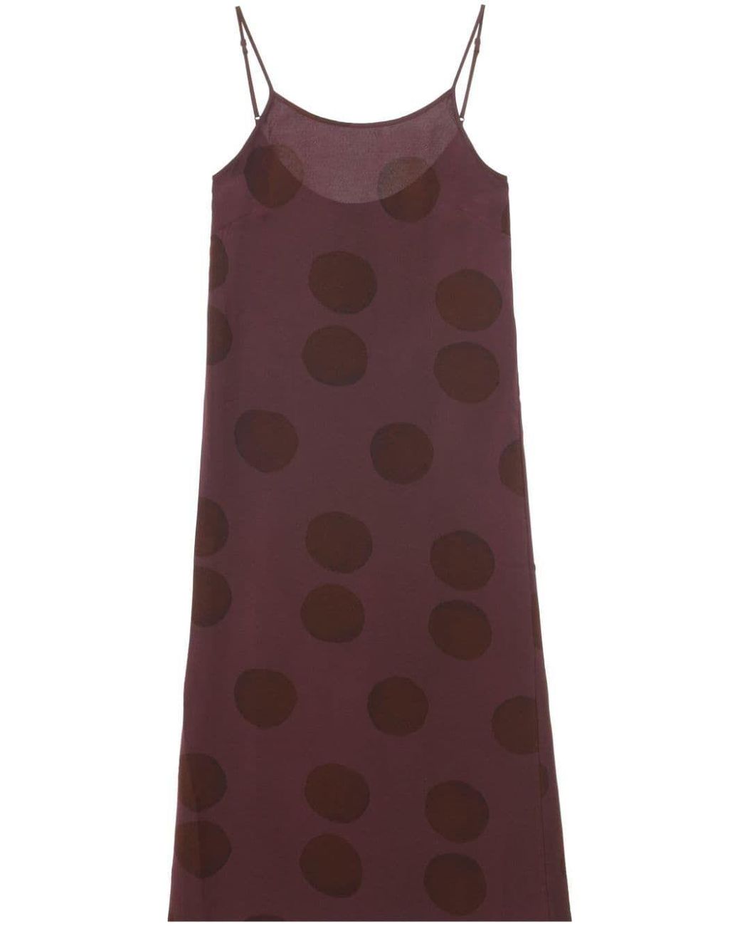 Uma Wang Brown Sleeveless Dress