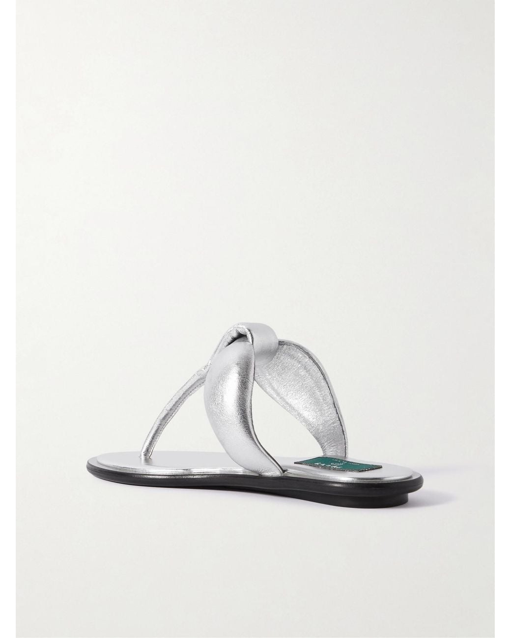 Emilio Pucci White Flip-Flops