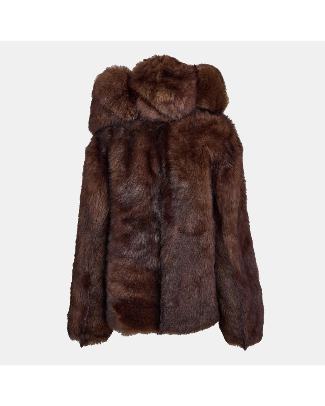 Prada Brown Warm Shearling Jacket