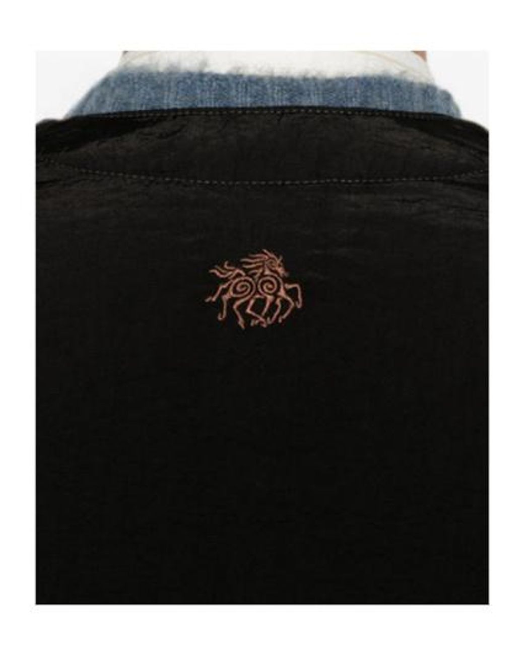 RANRA Black Long-Sleeve Casual Jacket for men