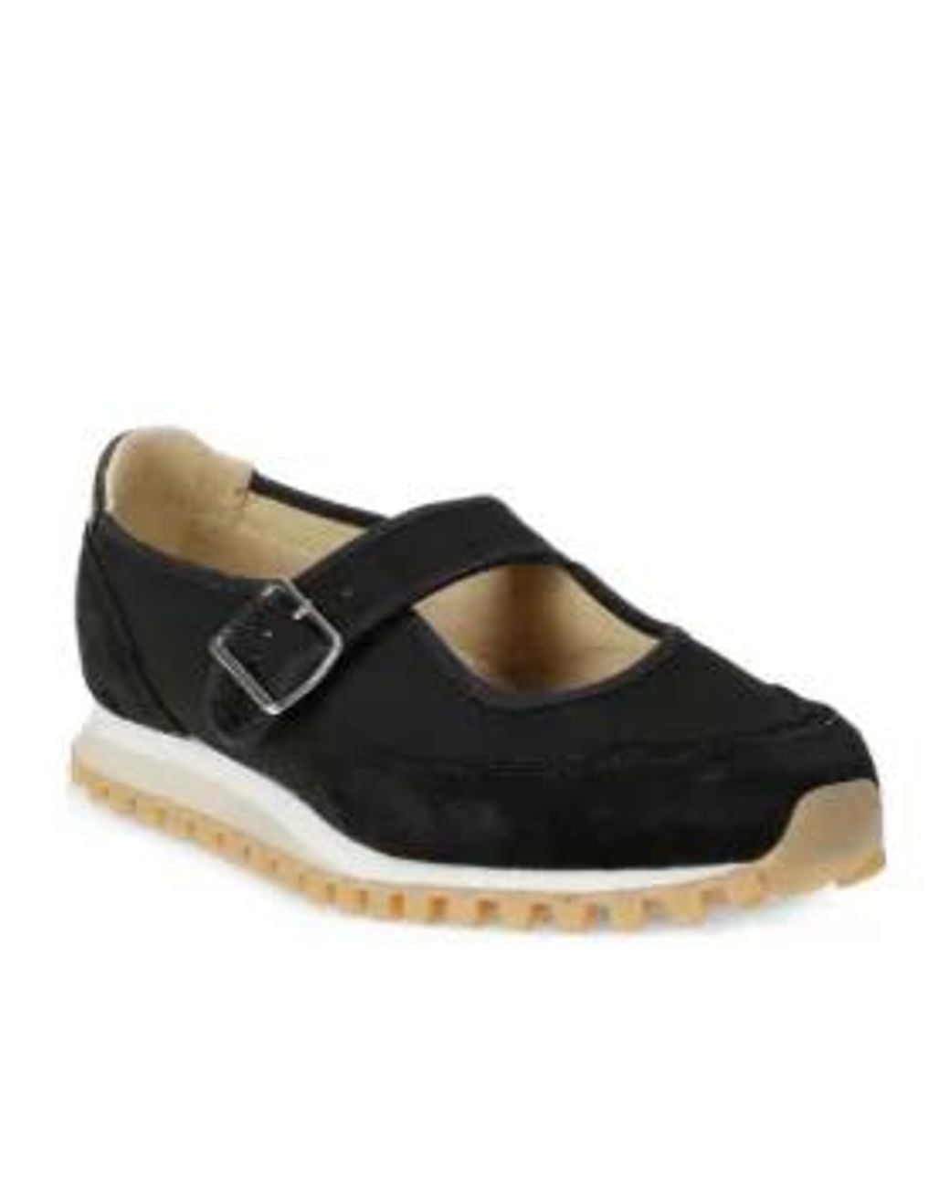 Comme des Garçons Black Buckle Strap Sneakers