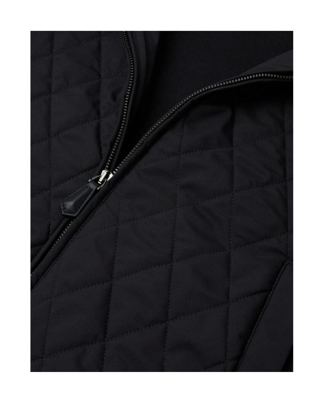 Loro Piana Black Hopton Bomber Jacket for men