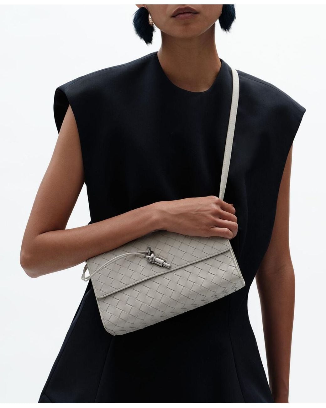 Bottega Veneta Multicolor Andiamo Clutch 25