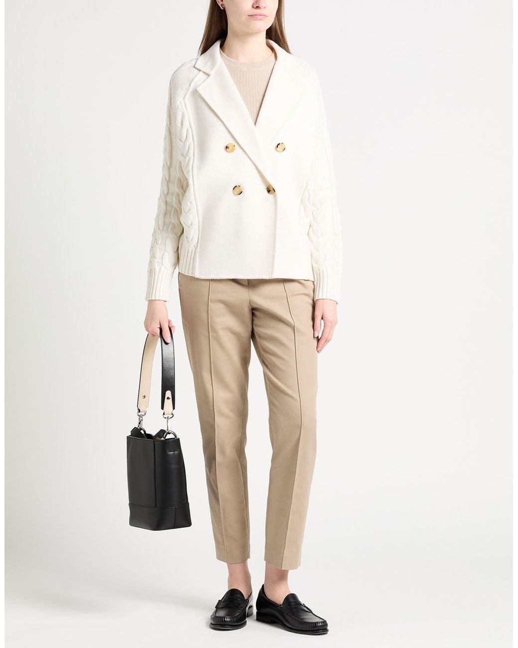 Max Mara White Double- Blazer
