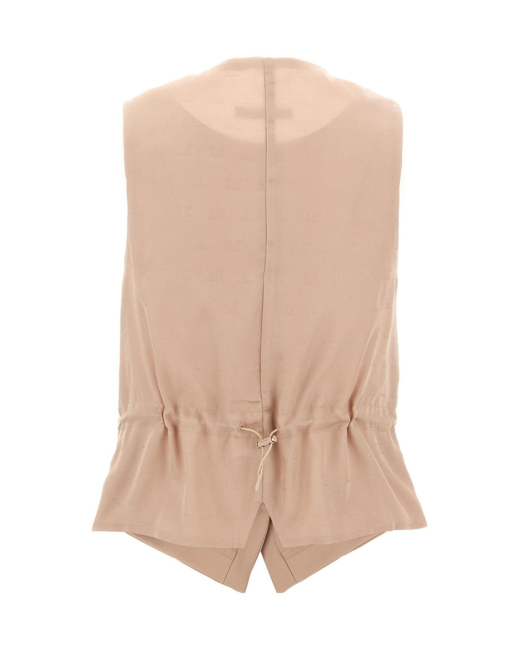 Max Mara Natural Sleeveless Vest