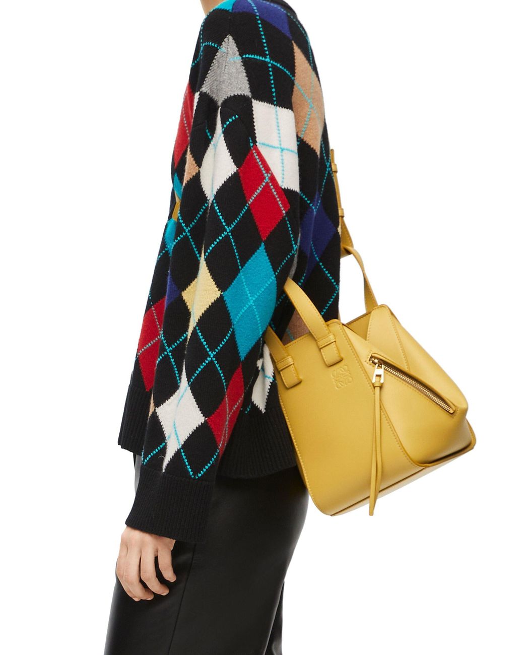 Loewe Yellow Hammock Compact Bag