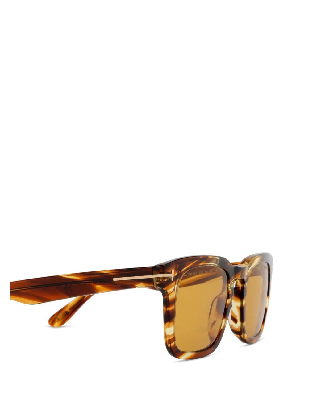 Tom Ford Metallic Dax Square Frame Sunglasses for men