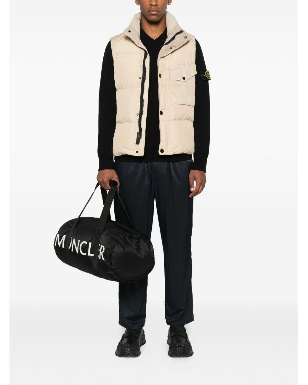 Stone Island Natural Down Vest for men