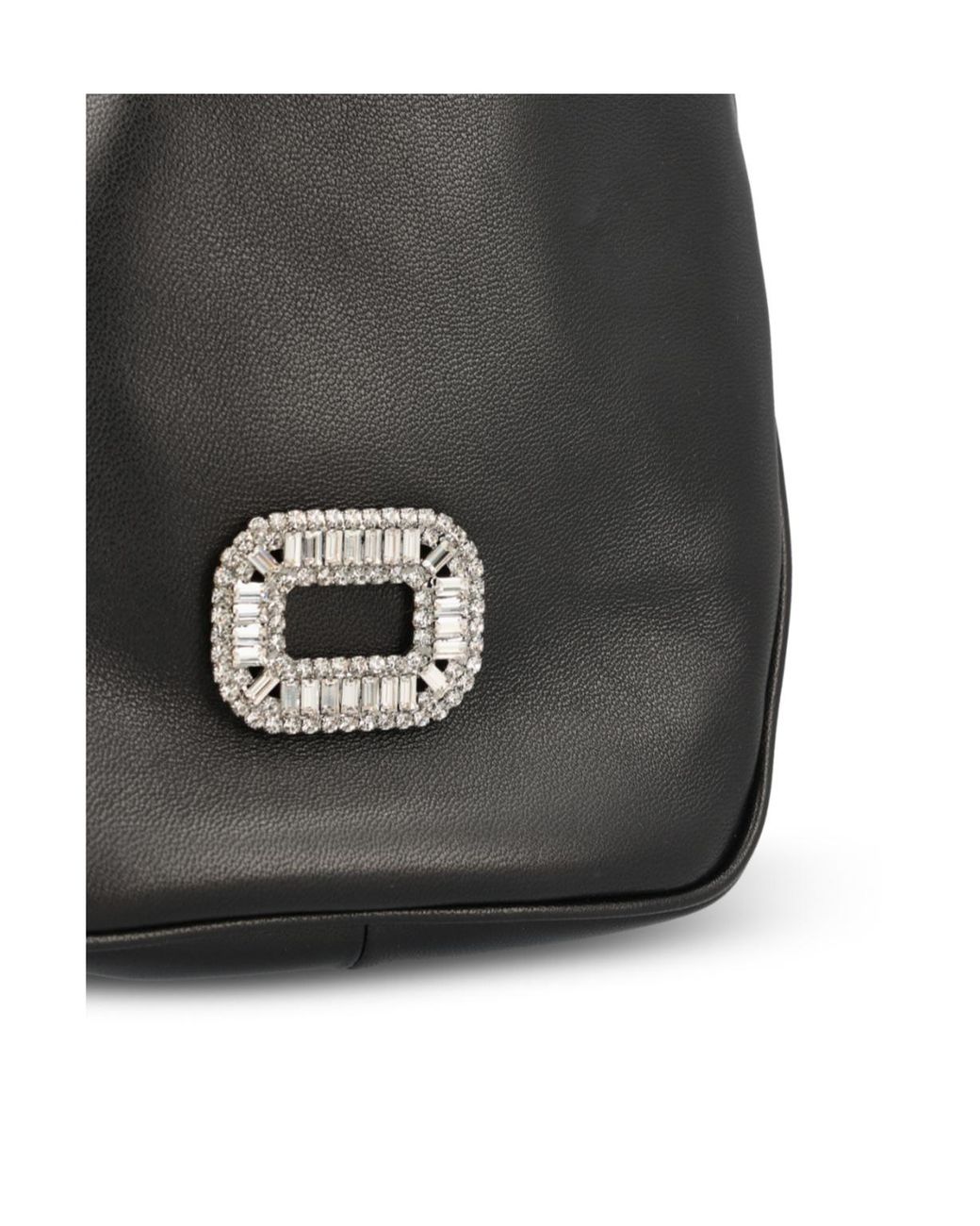 Roger Vivier Black Pilgrim Mini Bag
