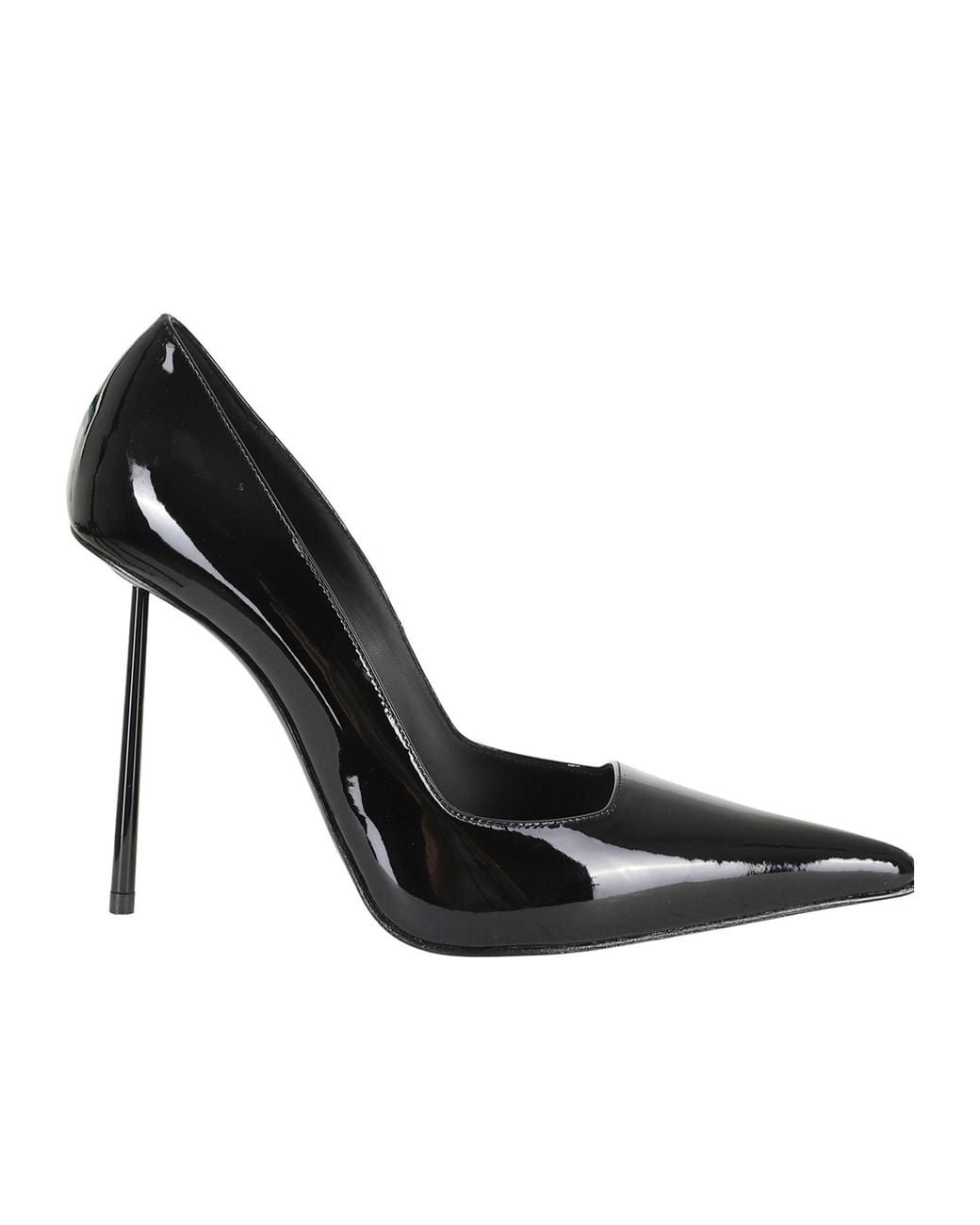 Le Silla Black Pointed-Toe High Heels