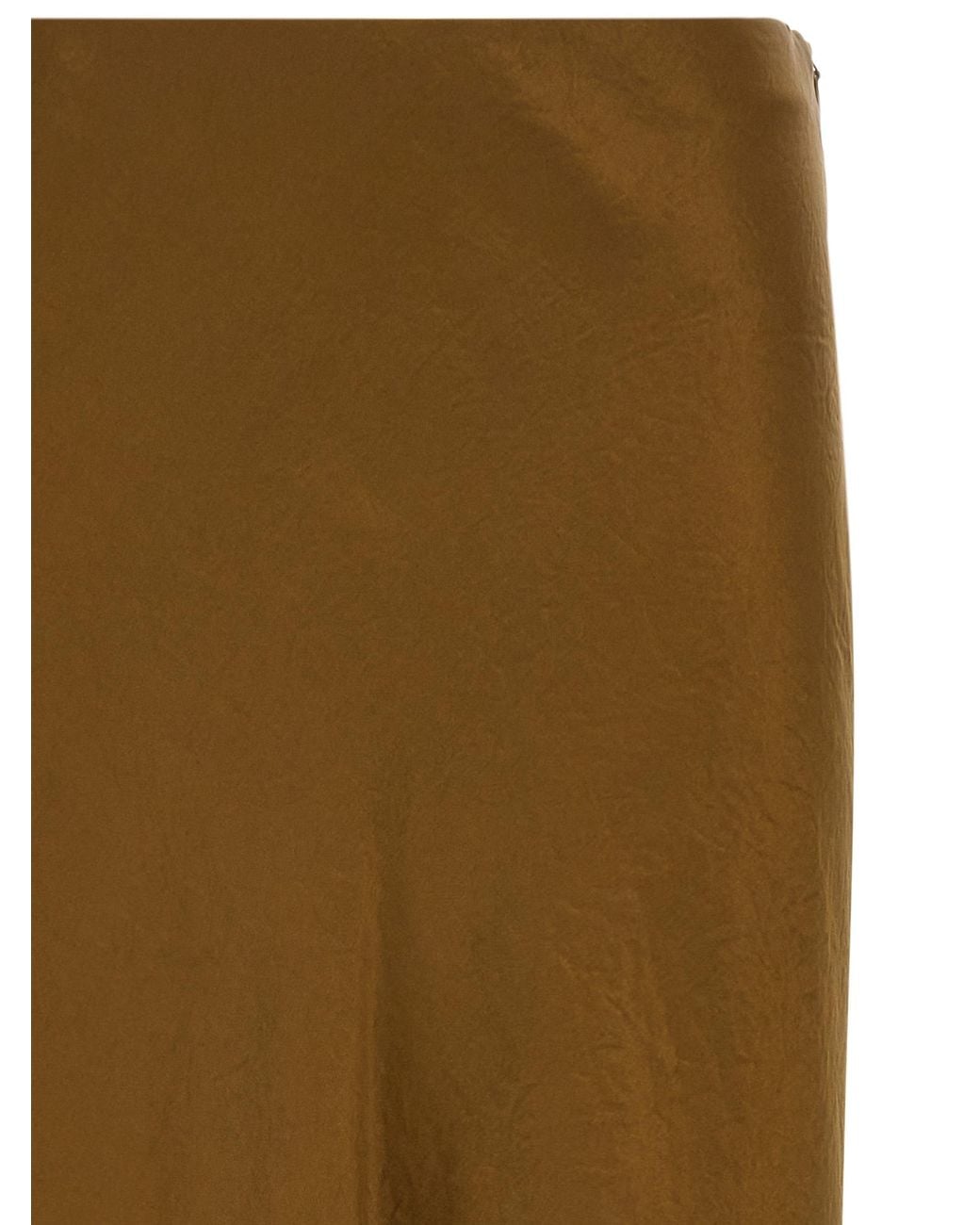 Vince Natural Side-Slit Skirt