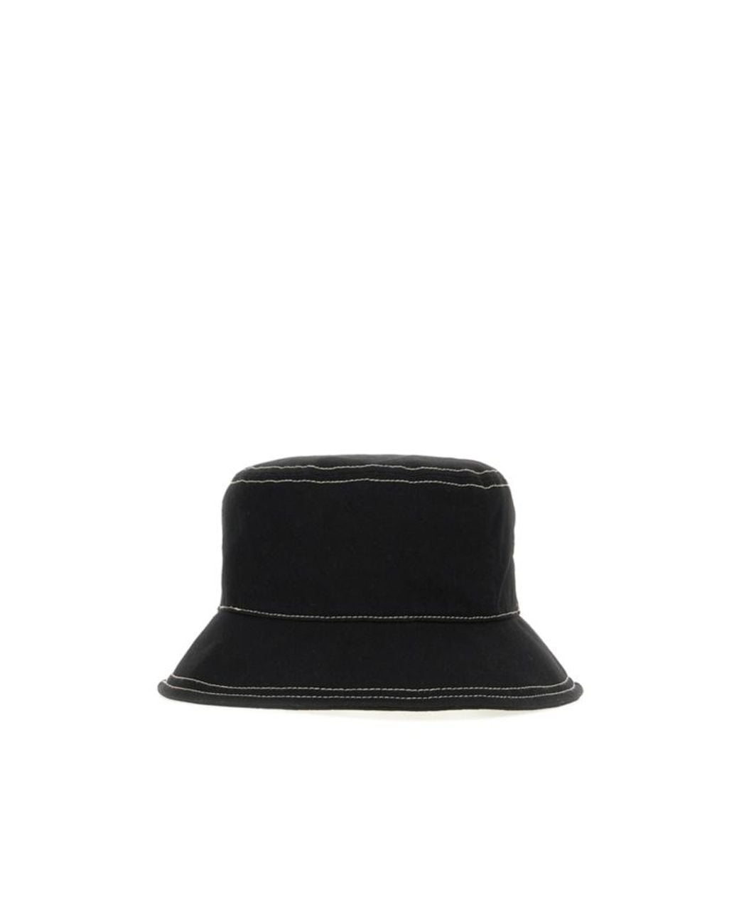 Vivienne Westwood Black Orb Contrast-Stitch Bucket Hat for men