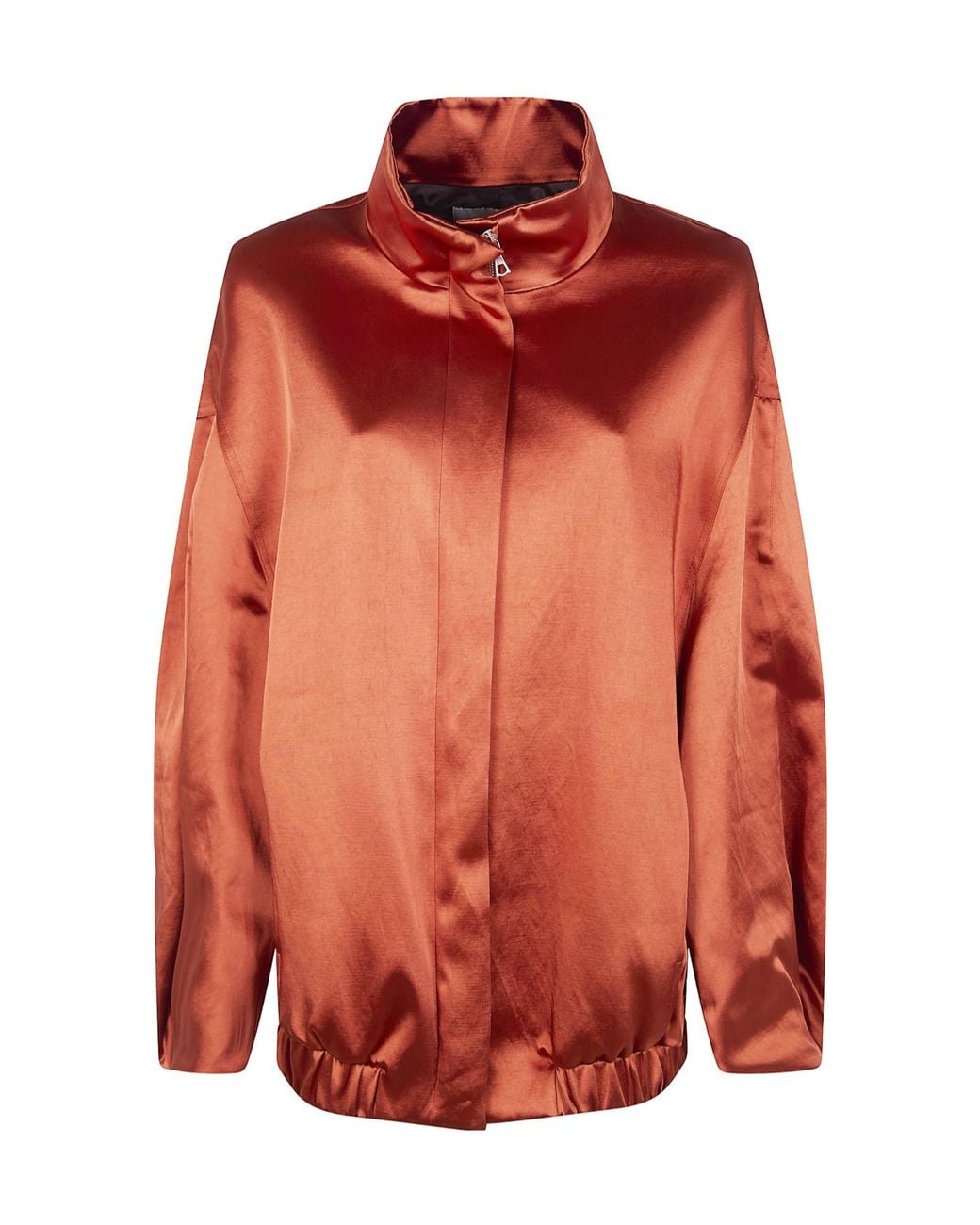 Dries Van Noten Orange 'Voles' Jacket