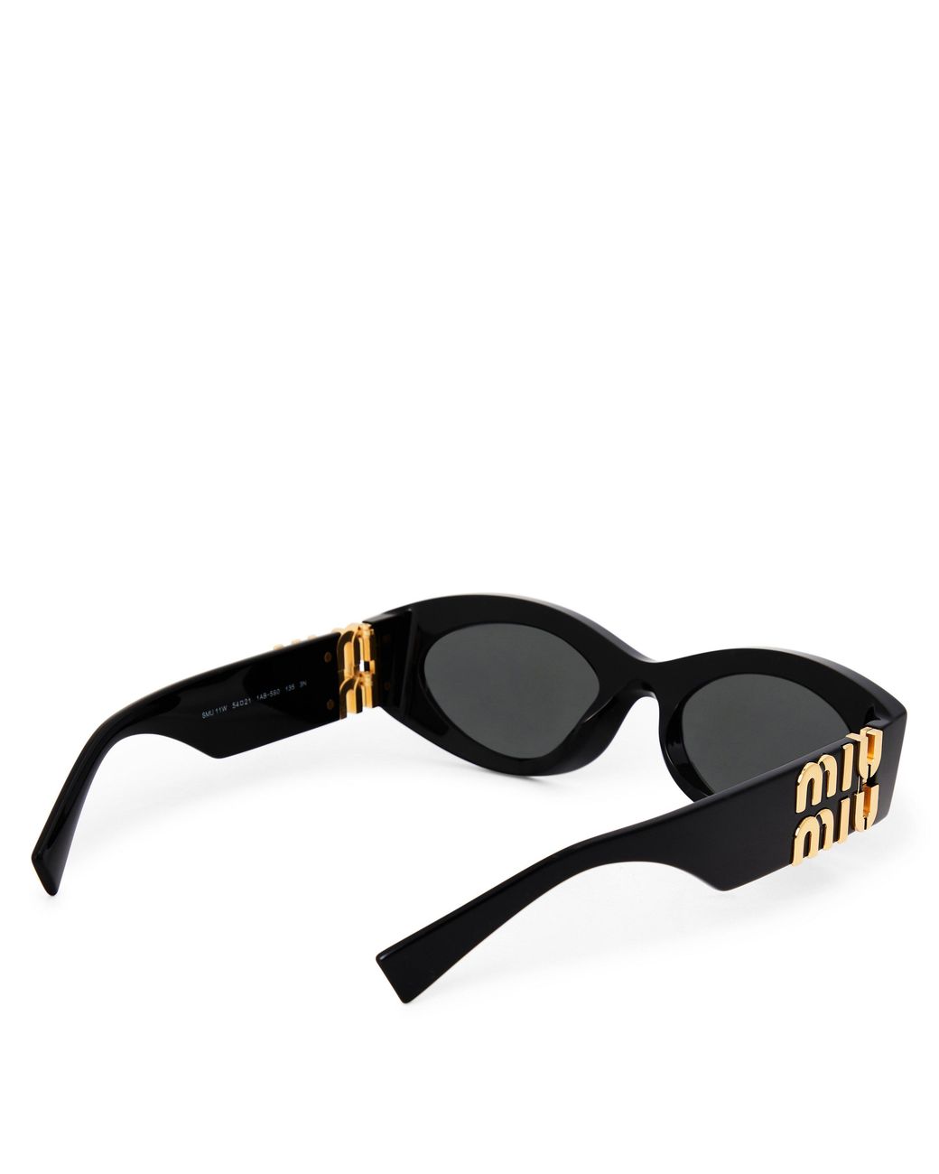 Miu Miu White Solid Color Sunglasses