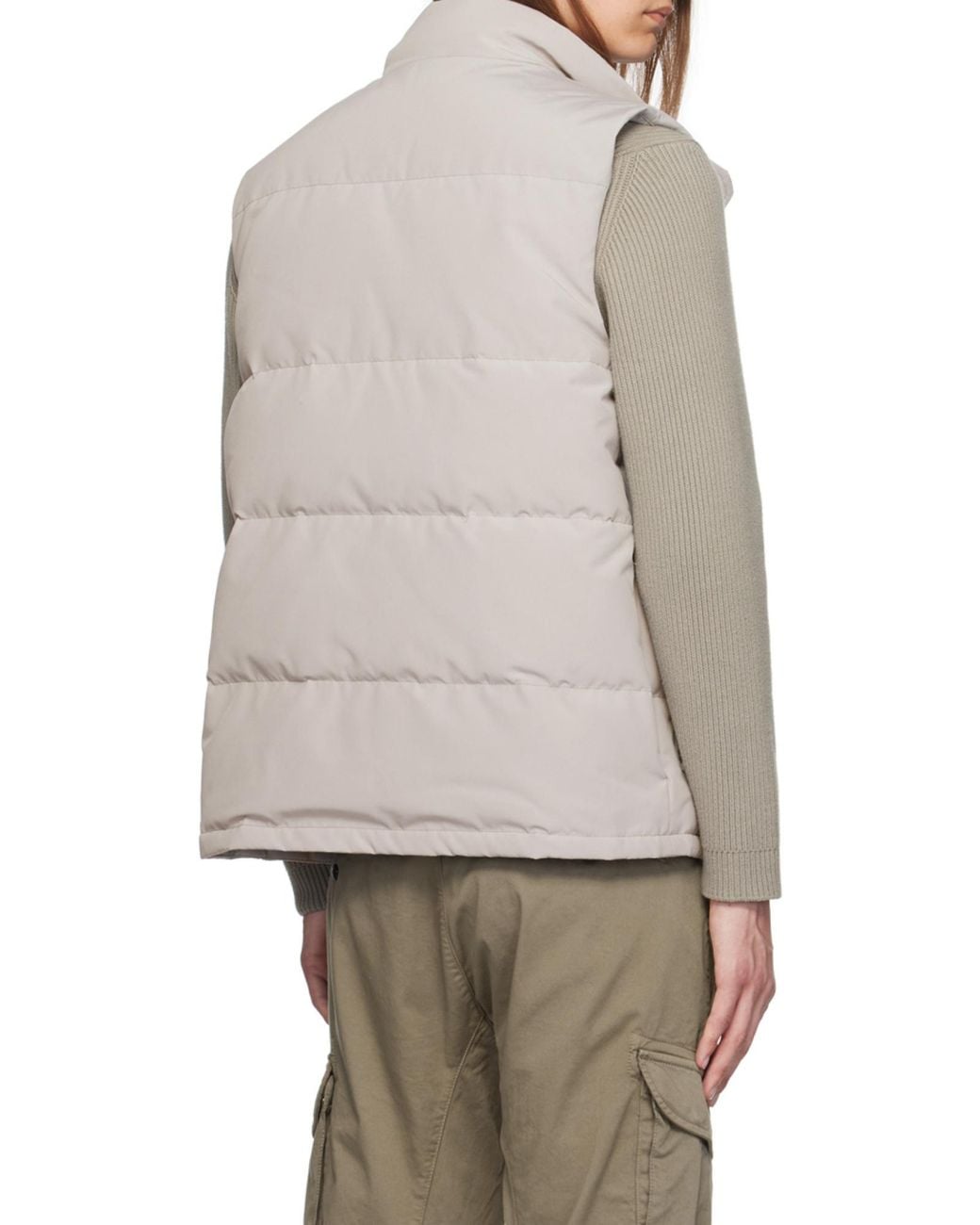 Canada Goose Gray Freestyle Down Gilet for men