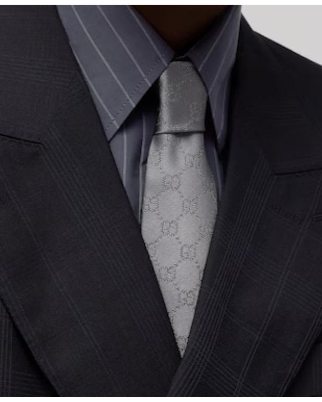 Gucci Multicolor Gg Jacquard Tie for men