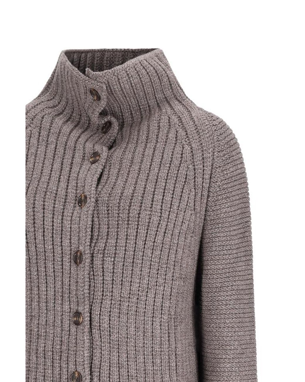 Magda Butrym Brown Long-Sleeved Sweater