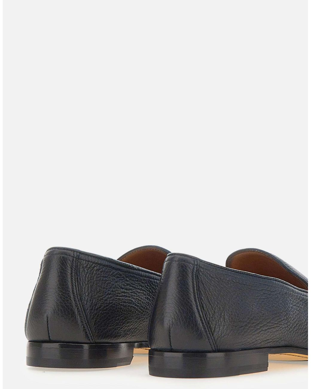 Doucal's Blue Penny Loafers for men