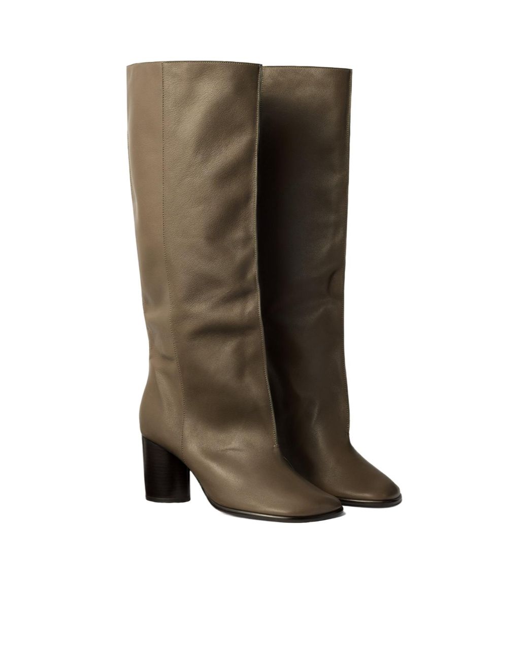 Lemaire Green High Heel Knee-High Boots