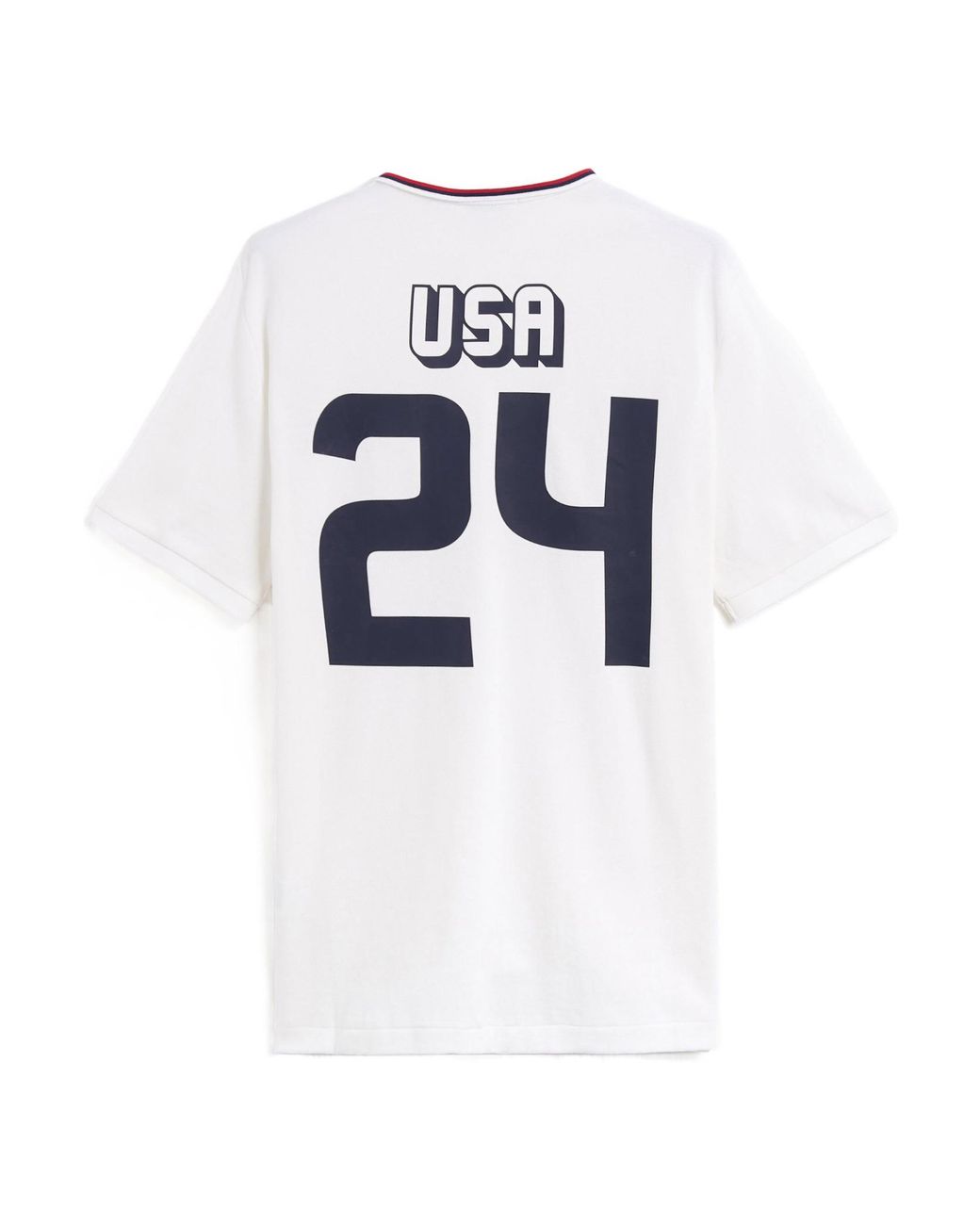 Polo Ralph Lauren Usa 24 Polo Shirt in White for Men | Lyst UK