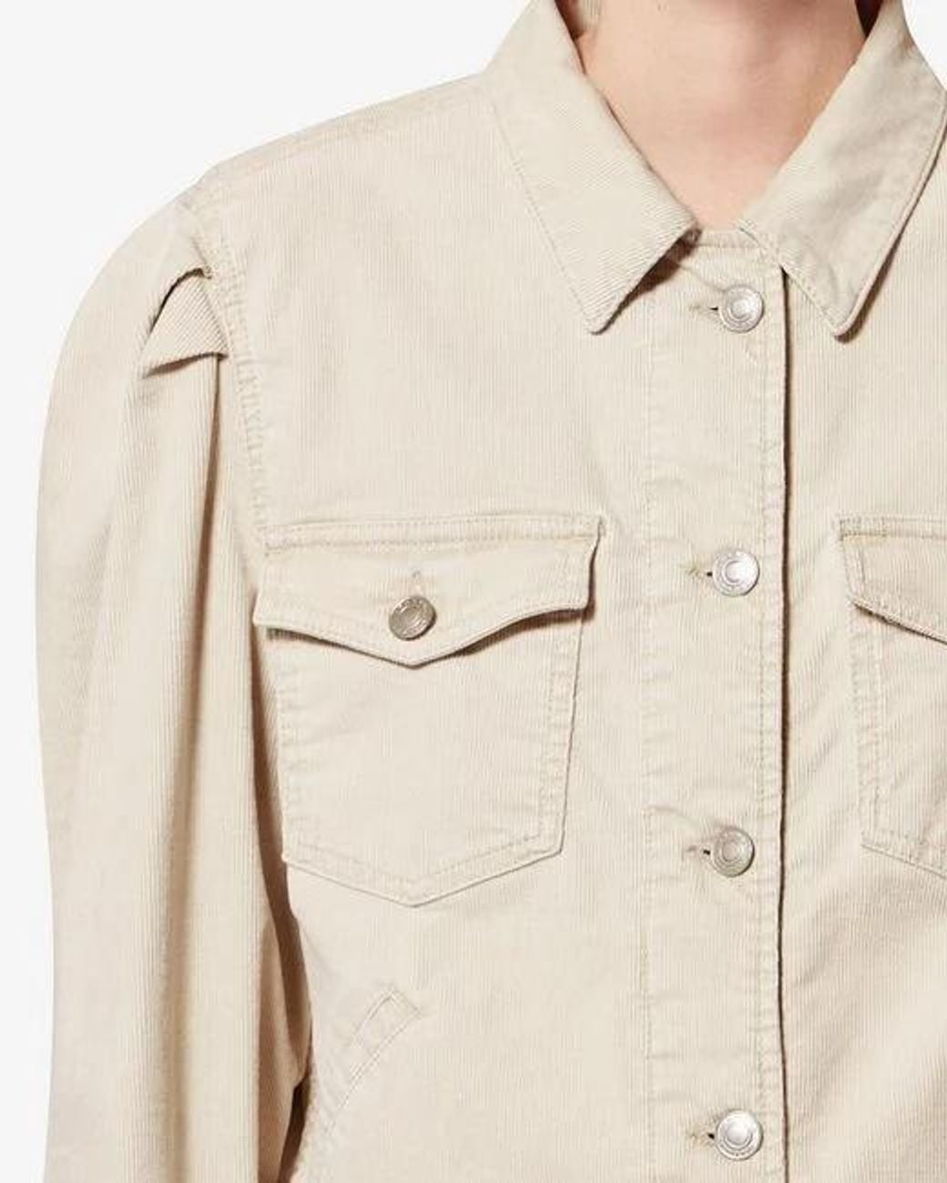 Isabel Marant Natural Isabel Marant Étoile Corduroy Jacket