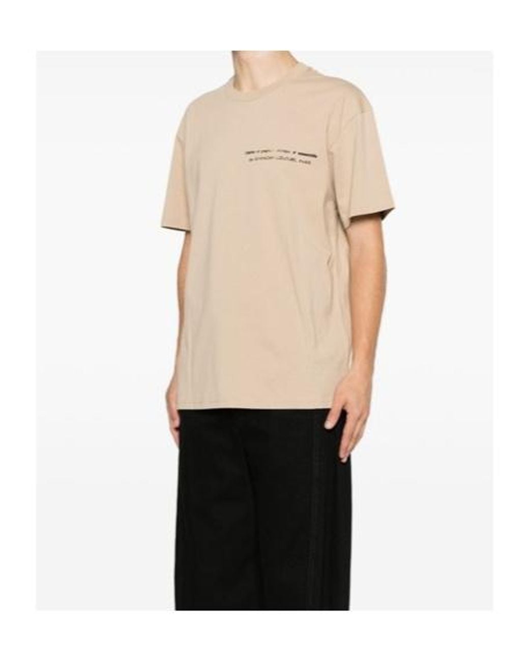 Givenchy Natural Logo-Print T-Shirt for men