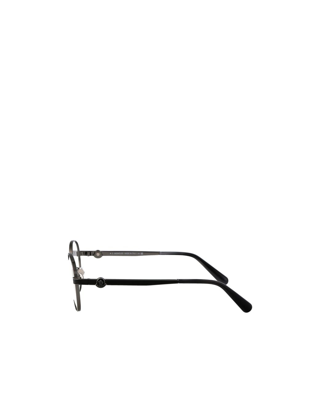 Moncler White Eyewear Ml5179 Round Glasses And Frames for men