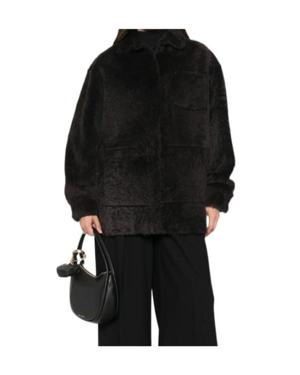 Simonetta Ravizza Black Gaby R Reversible Jacket