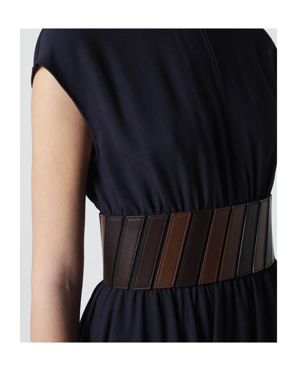 Alaïa Blue Belted Dress