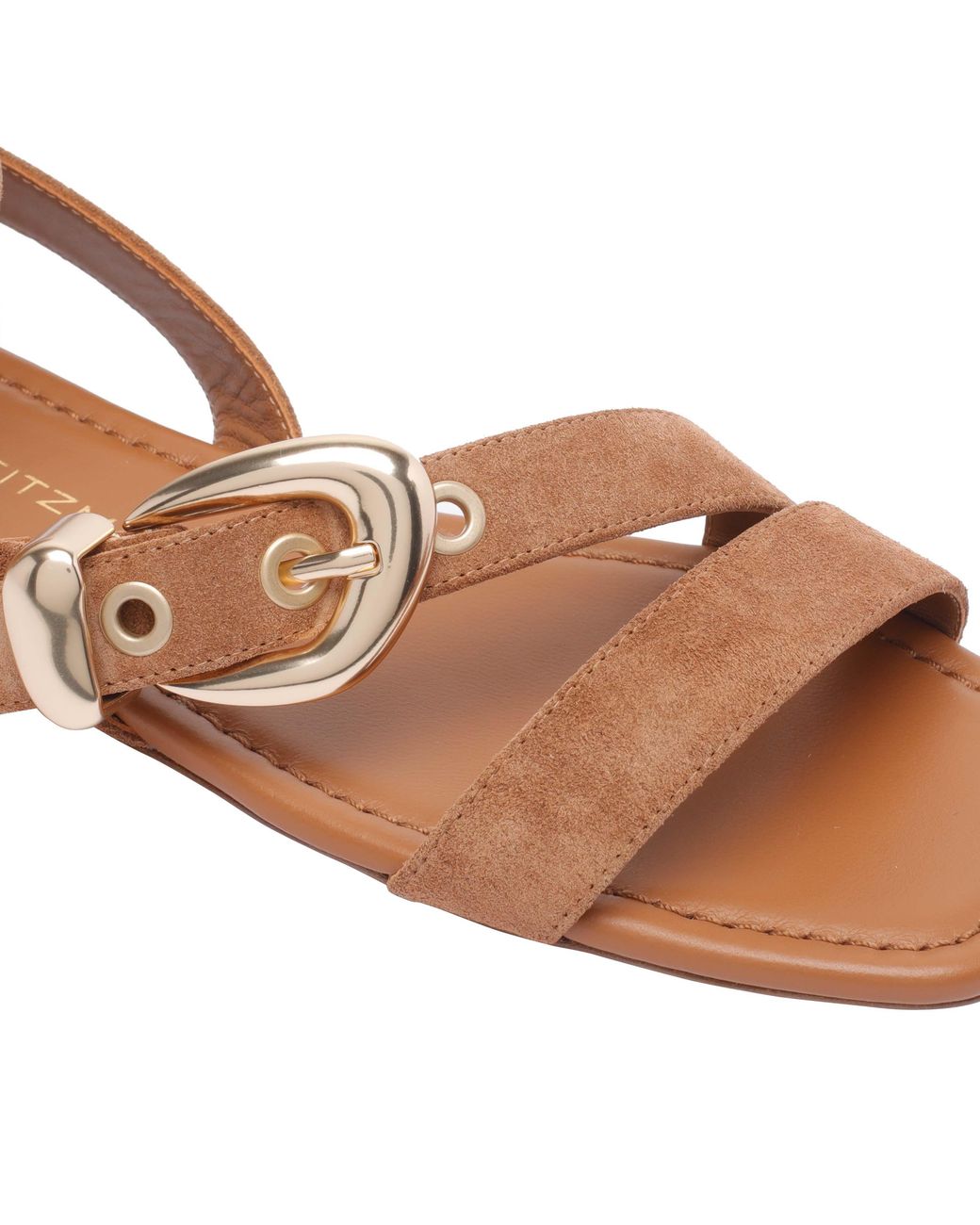 Stuart Weitzman Brown Maven Sandal