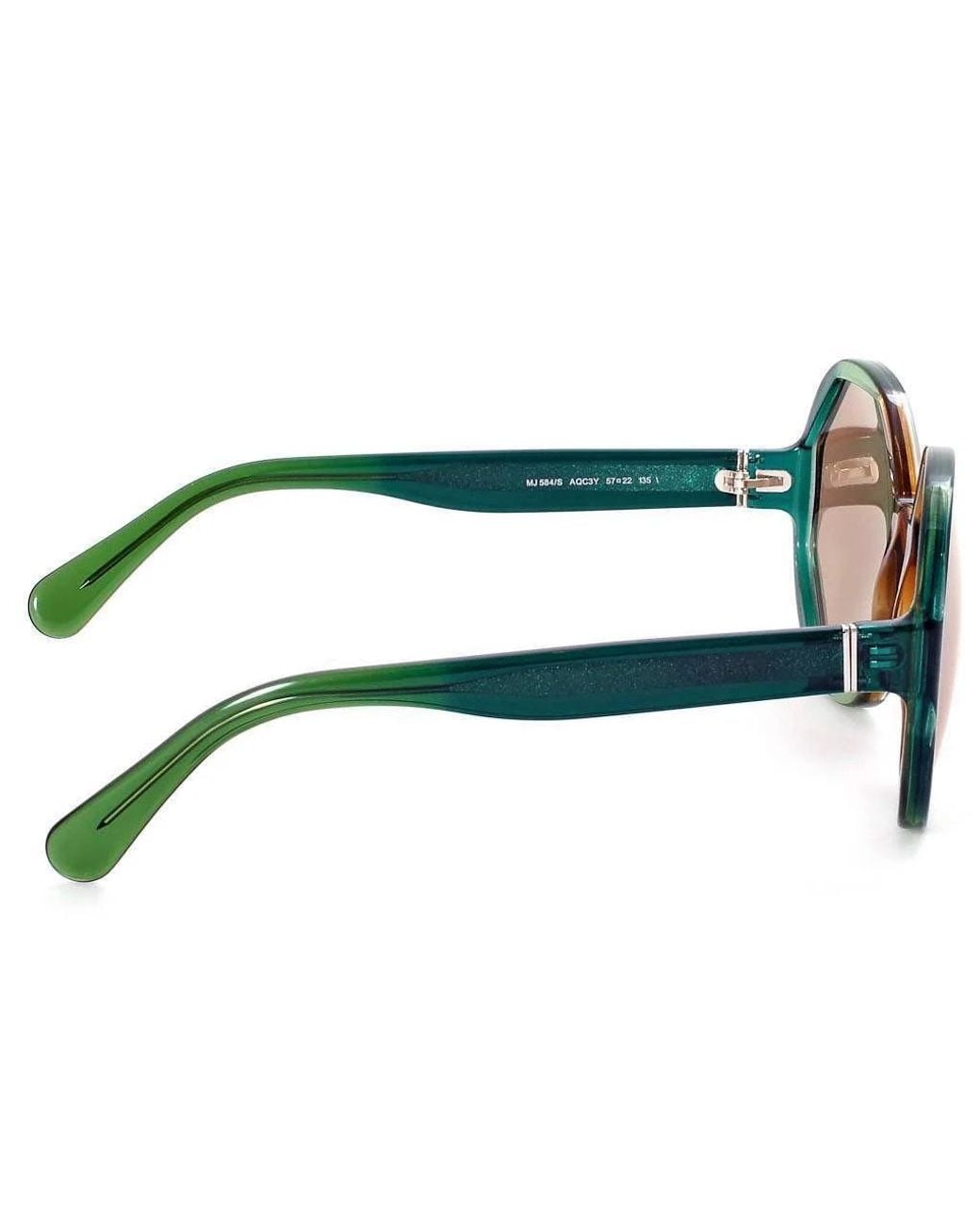Marc Jacobs Metallic Logo Sunglasses