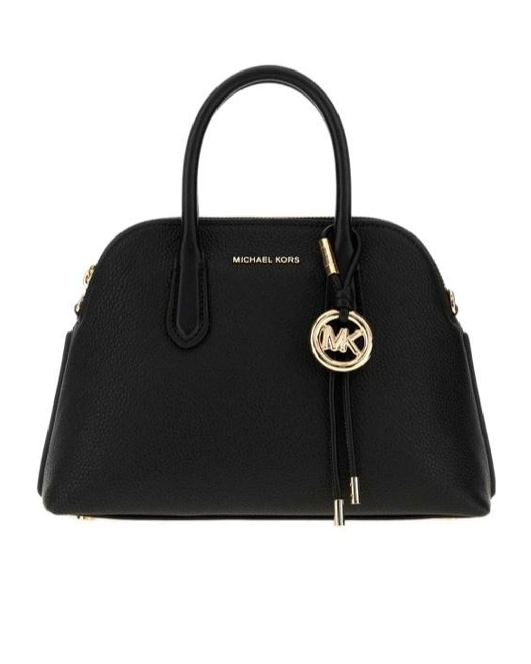 MICHAEL Michael Kors Black Freddie Dome Shoulder Bag