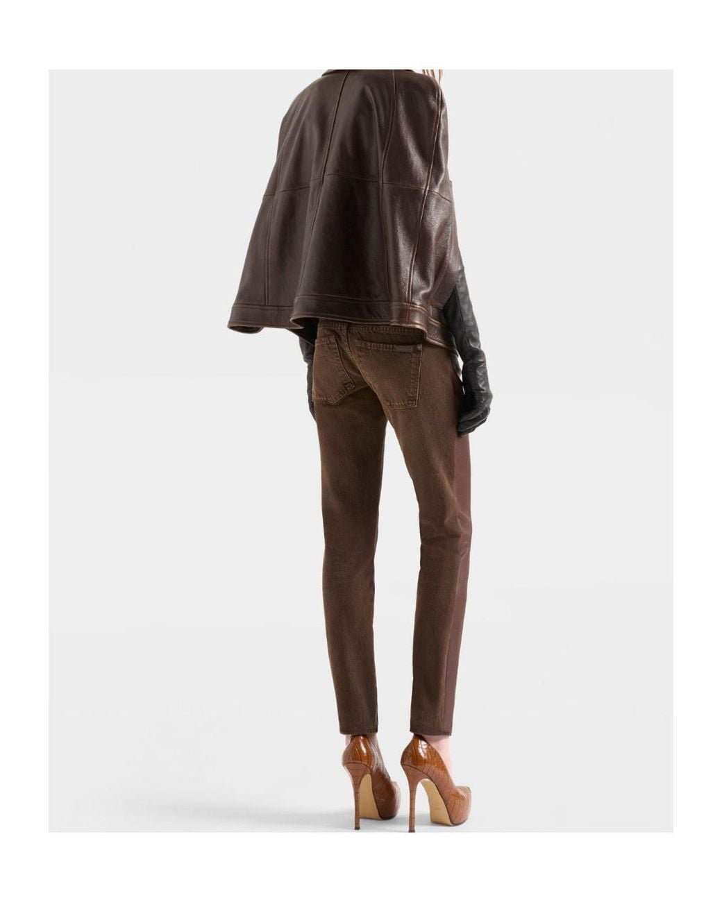 7 For All Mankind Brown Jeans