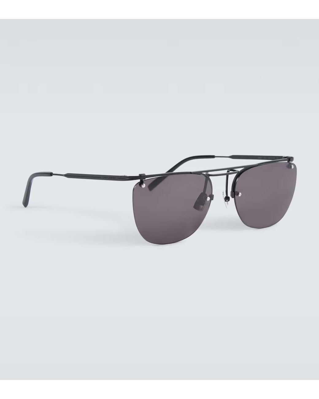 Saint Laurent Multicolor Sl 600 Aviator Sunglasses for men