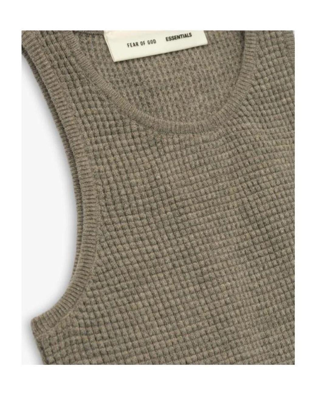 Fear Of God Natural Waffle Sport Tank Top