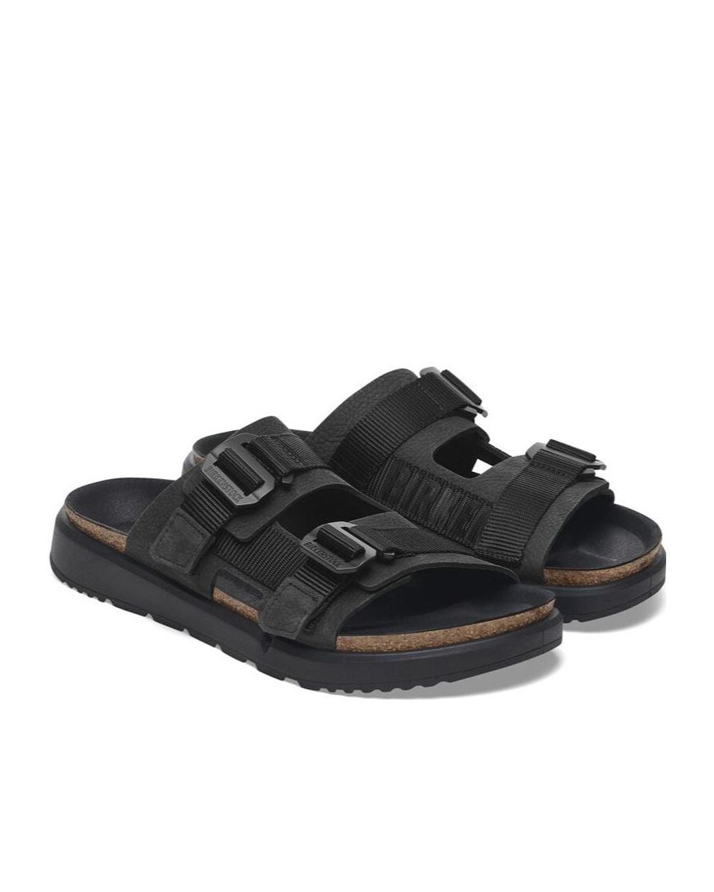 Birkenstock Shinjuku 2 Strap Sandals in Black for Men | Lyst display picture 1