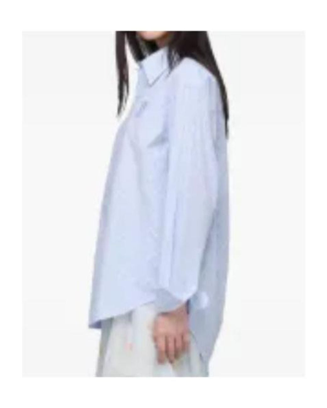 Marc Jacobs Blue Pop J Marc Striped Poplin Shirt