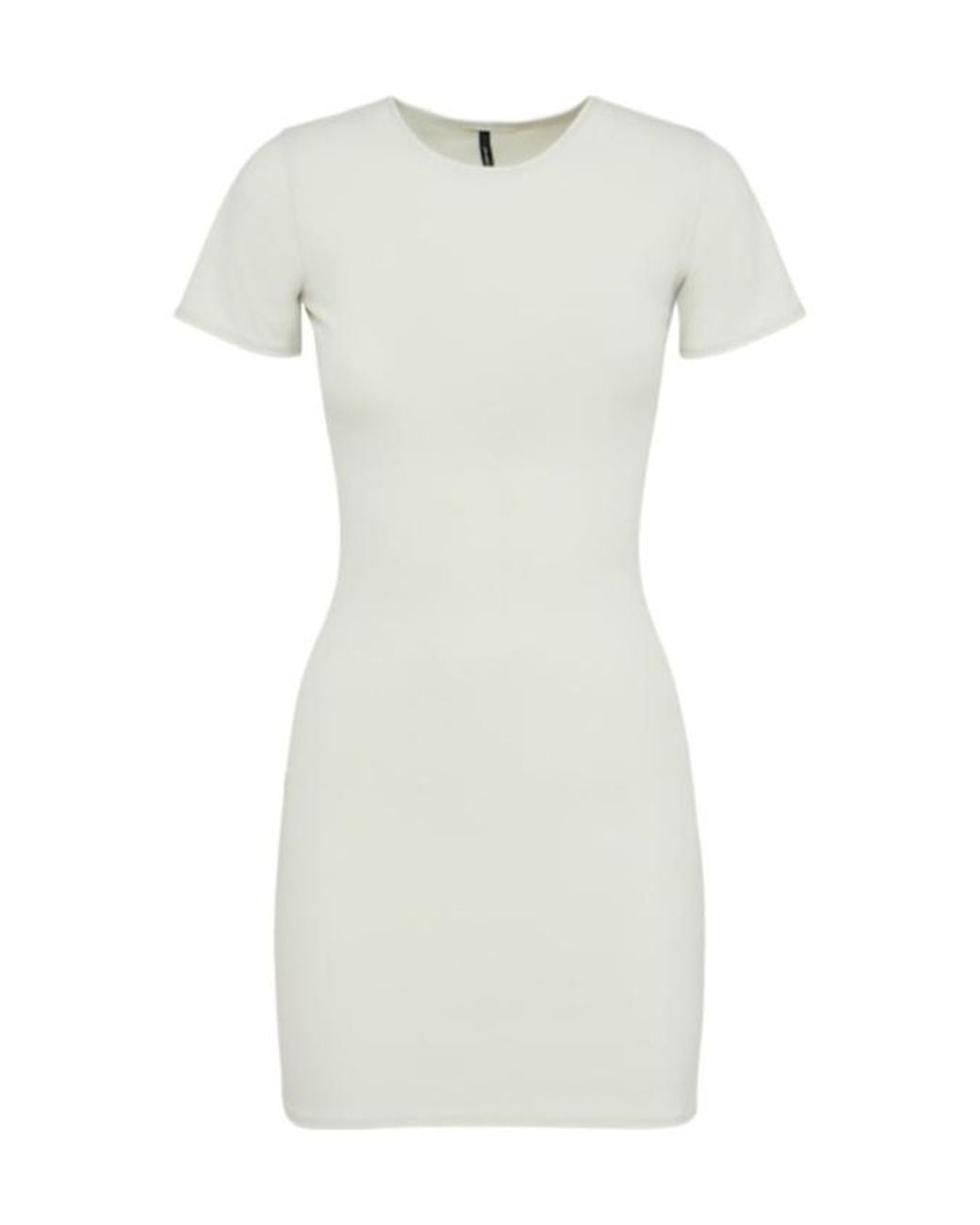 Entire studios White Mini T-Shirt Dress
