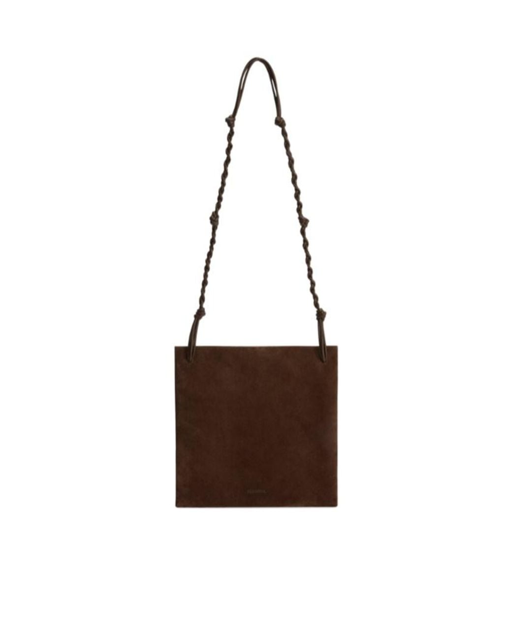 Jil Sander Brown Tangle Slim Small Bag for men