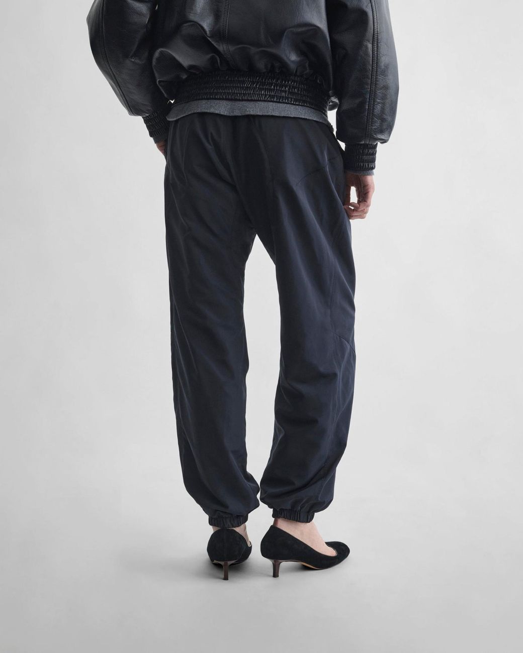 Phoebe Philo Blue Cuffed Joggers