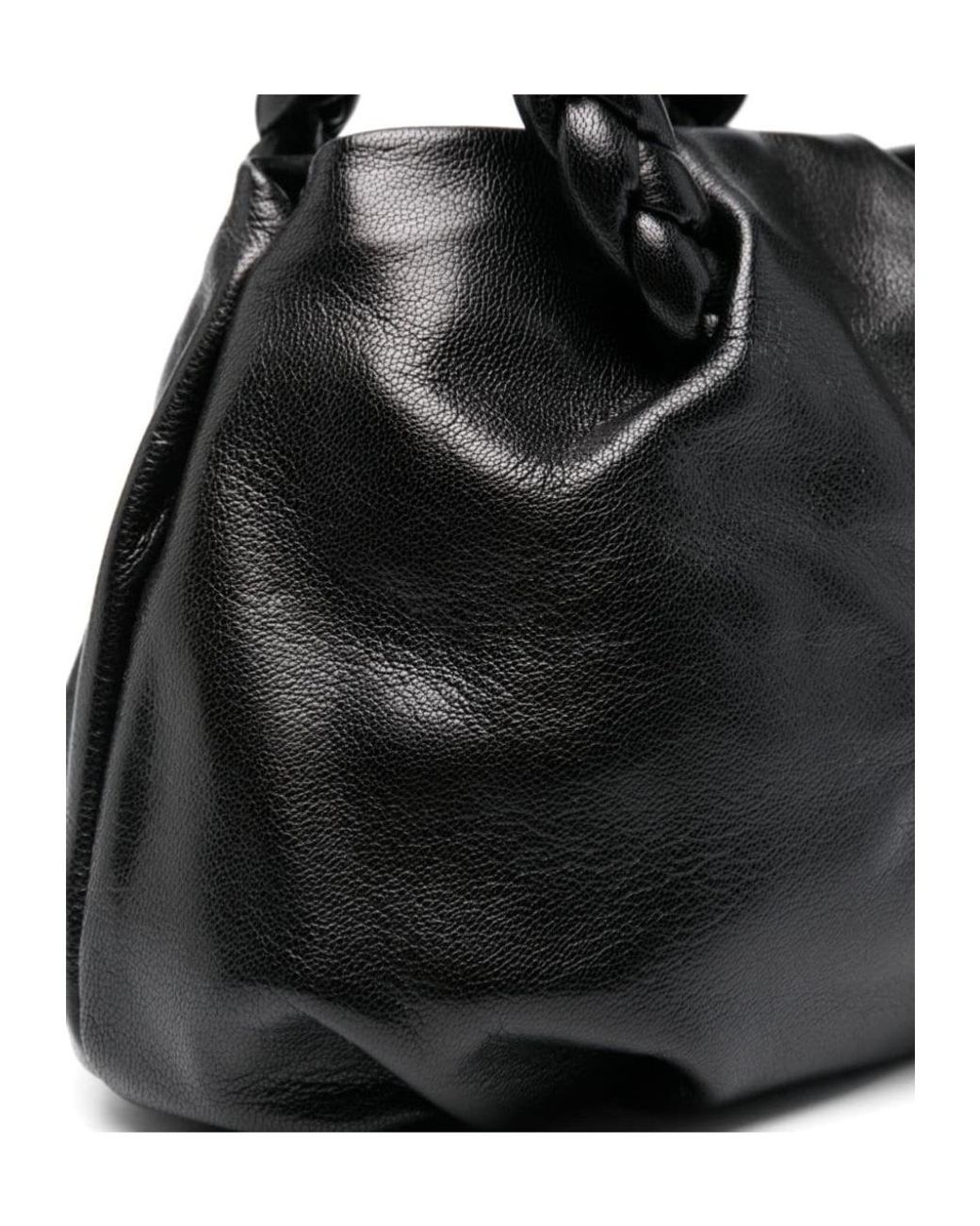 Hereu Black Bombon Tote Bag