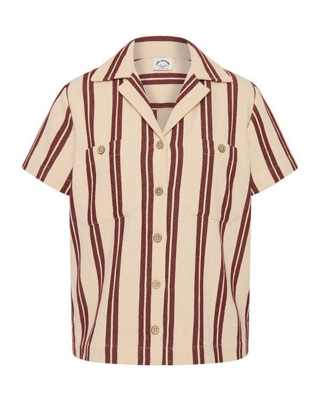 The Upside Pink Baja Katia Striped Shirt