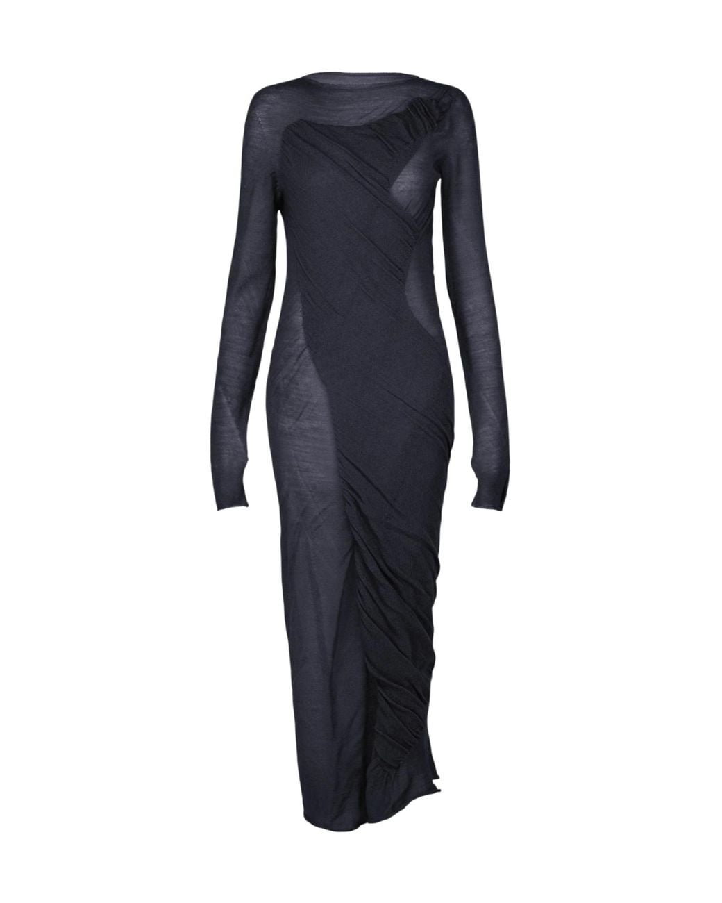 Issey Miyake Blue Knit Dress