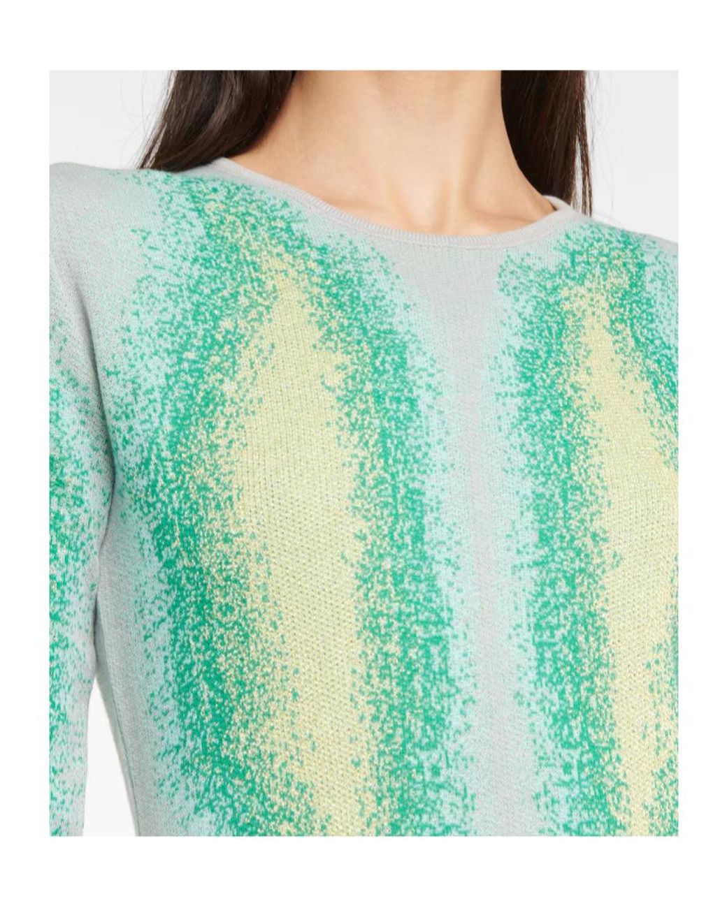 Y. Project Green Gradient Knit Dress