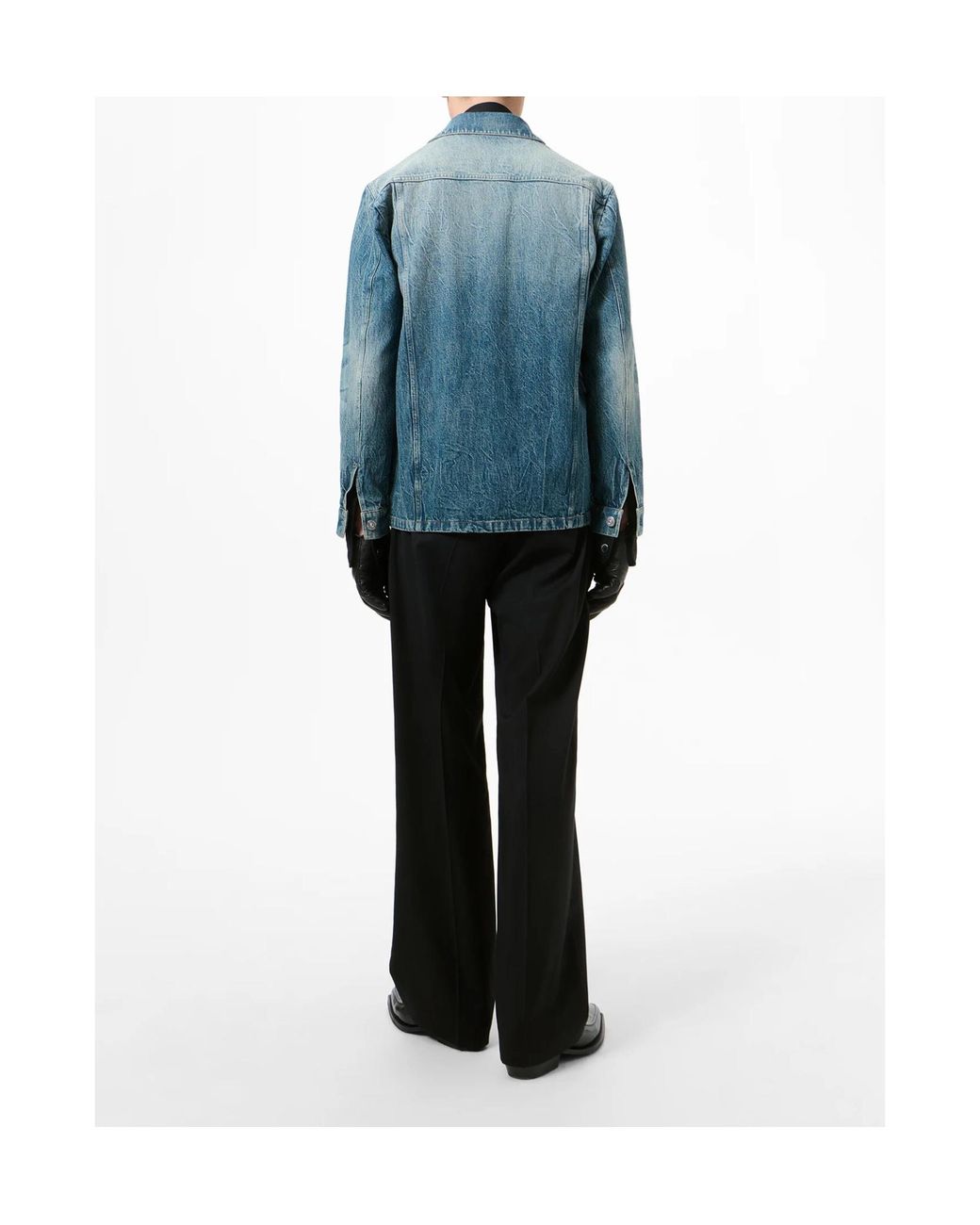 Our Legacy Blue Shackle Denim Jacket for men