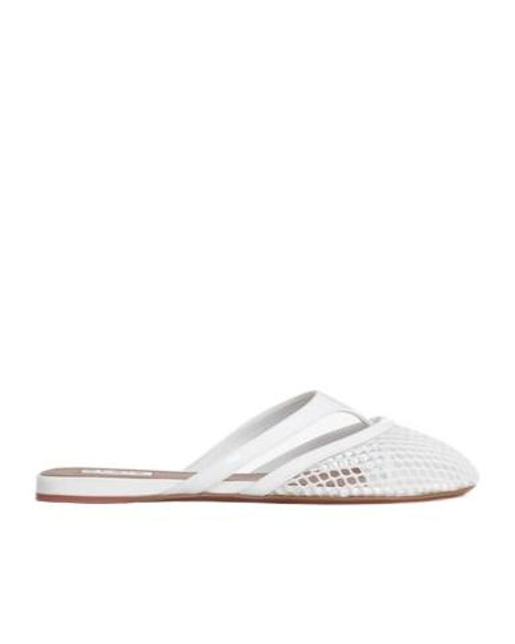 Alaïa White Alaïa Infradito Flat Mules