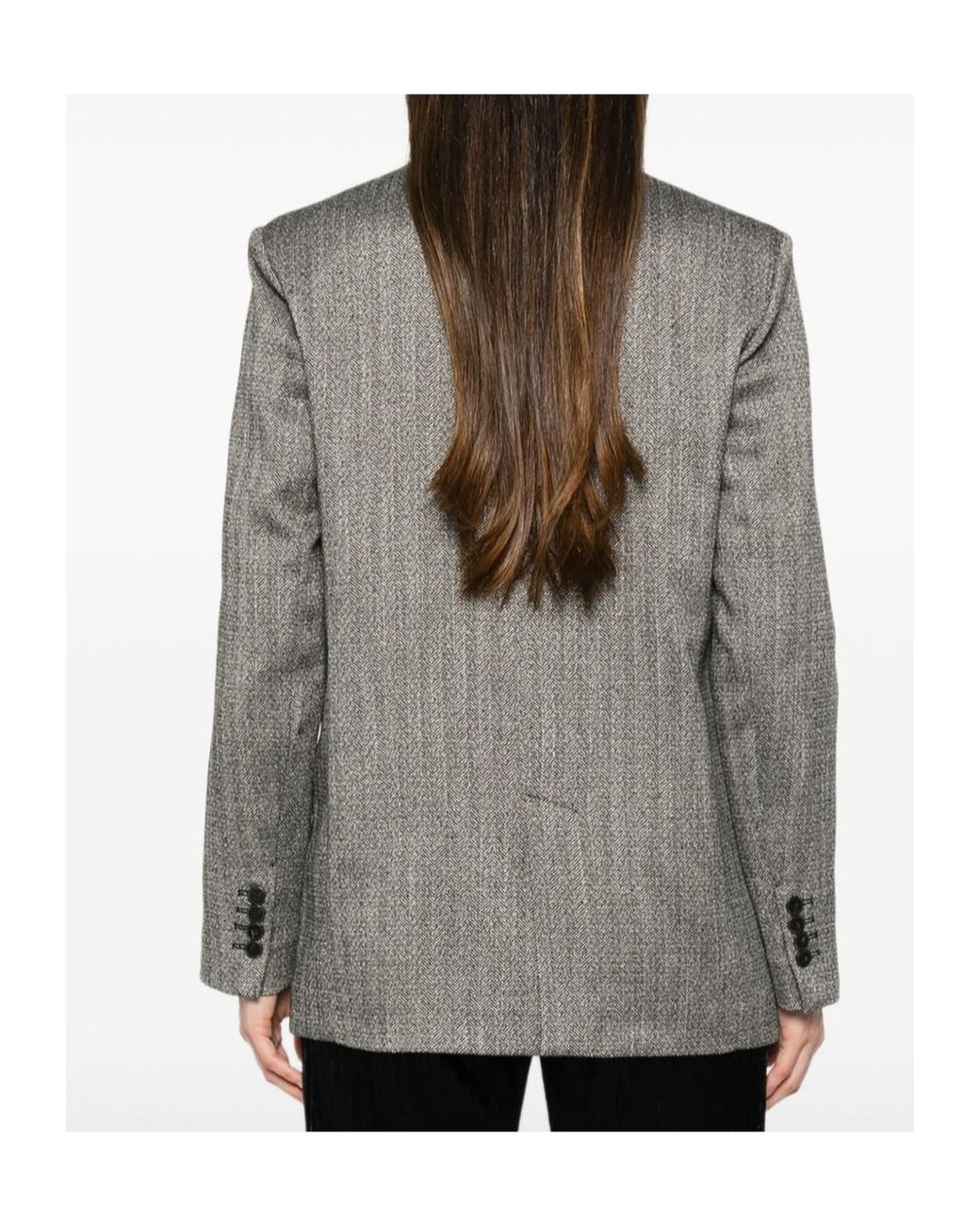 Forte_forte Gray Long-Sleeve Blazer